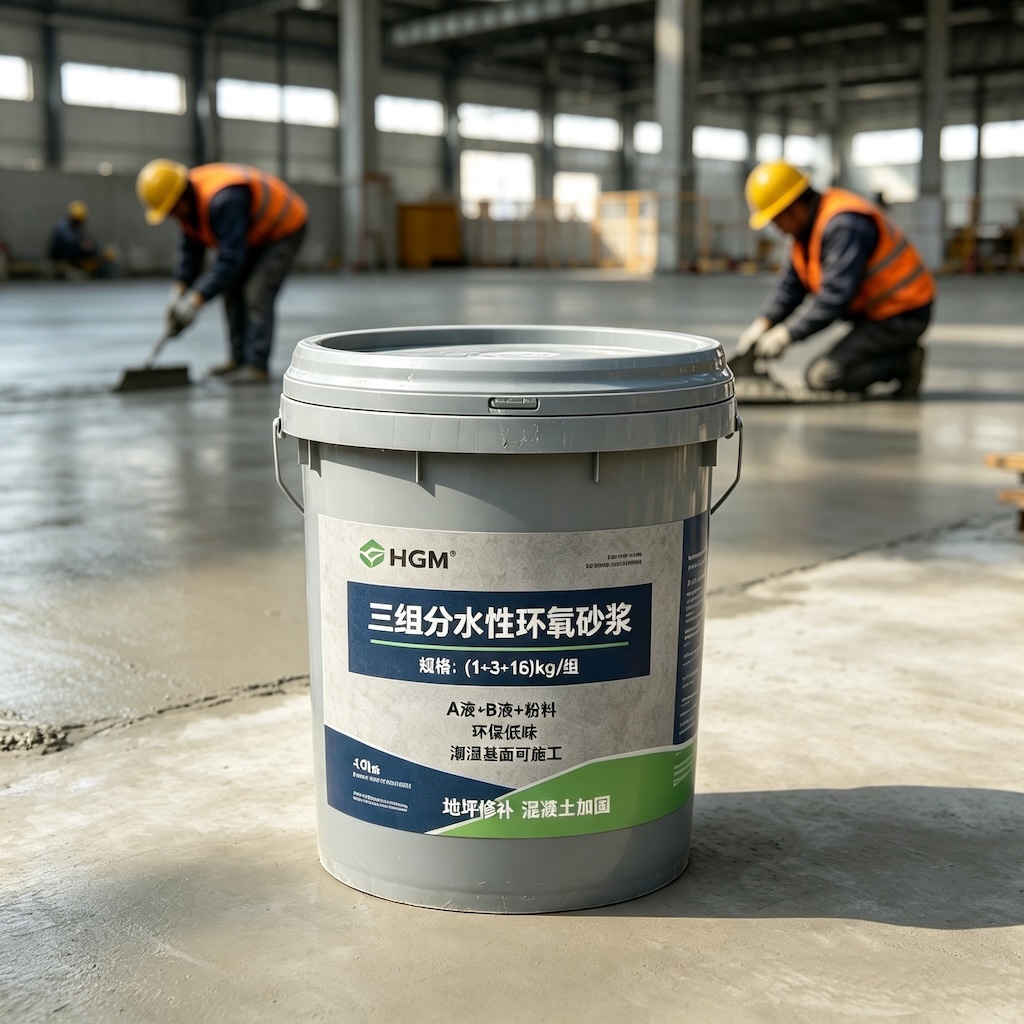 垫江三组份水性环氧砂浆